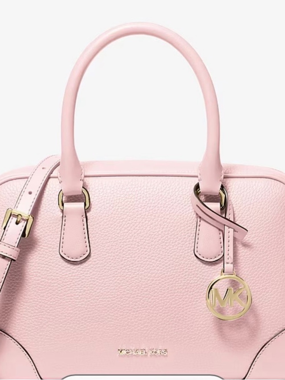 Michael Kors Thompson Pebbled Leather Satchel BRAND NEW - Picture 4 of 4